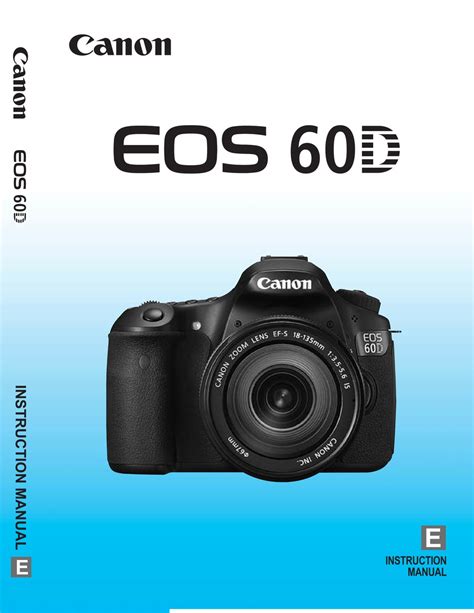 canon eos 60d manual.